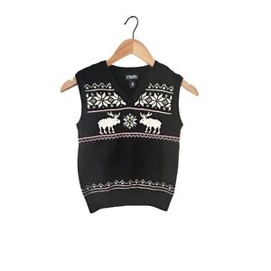 Chaps V-Neck‎ Sweater Vest Boys Size 6